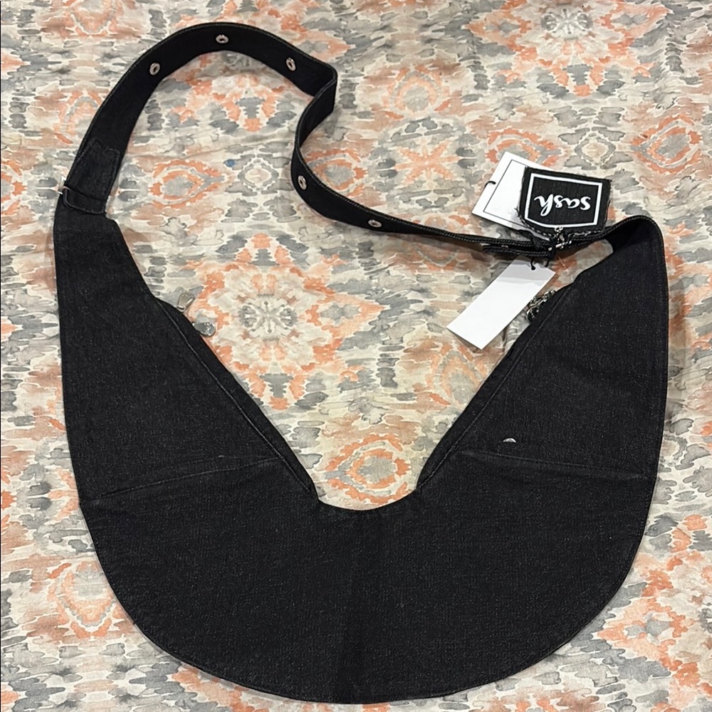 Sash Black Sling Bag